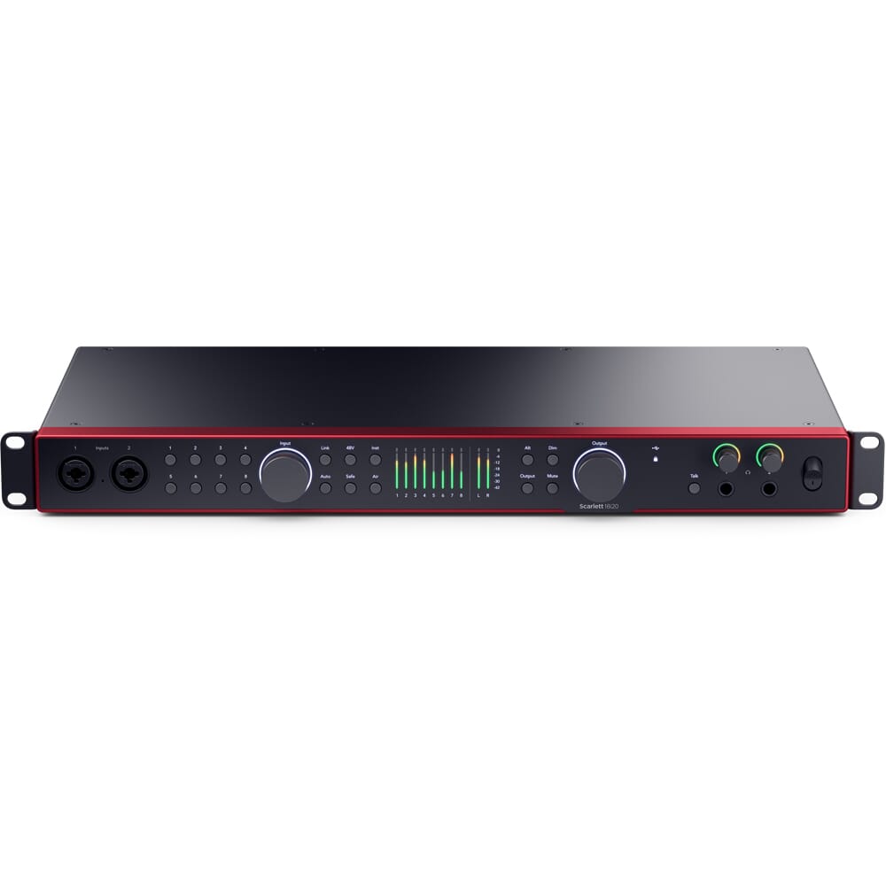 Scarlett 4th Gen, Focusrite 18i20 Audio Interface - The Disc DJ Store
